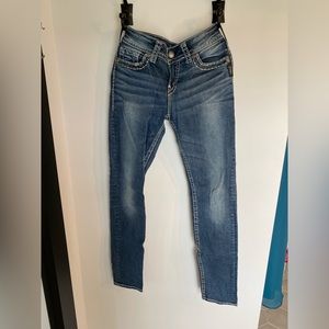 Silver Suki Skinny Jeans